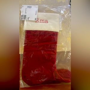 Pottery Barn Stocking